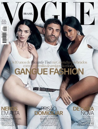 Vogue Brazil октябрь 2015 фотографы Луиджи и Янго.
