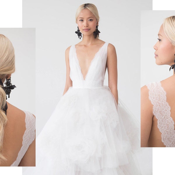 10 причесок для свадьбы сезона Bridal весна-лето