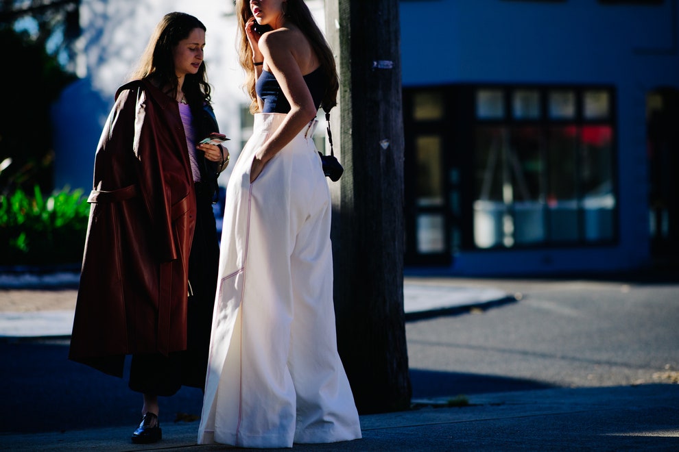 Streetstyle фото на Неделе моды в Сиднее кадры с австралийскими модницами