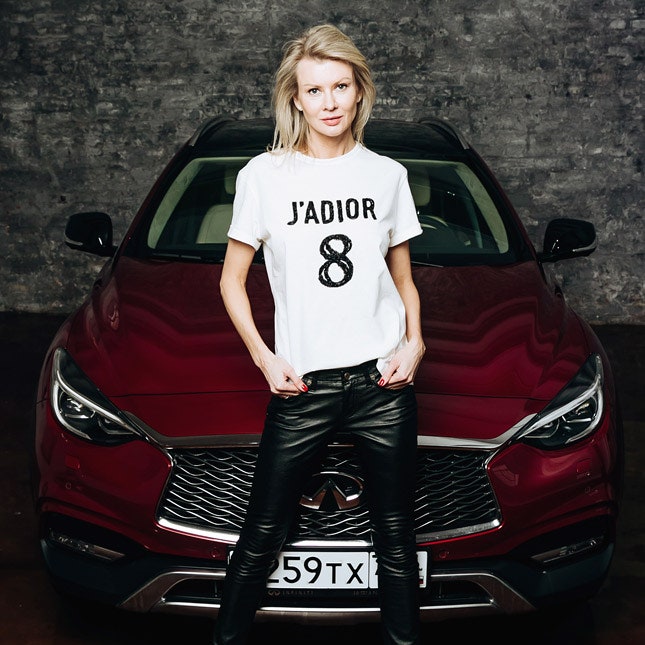 Тест-драйв: Виктория Борисевич за рулем Infiniti QX30