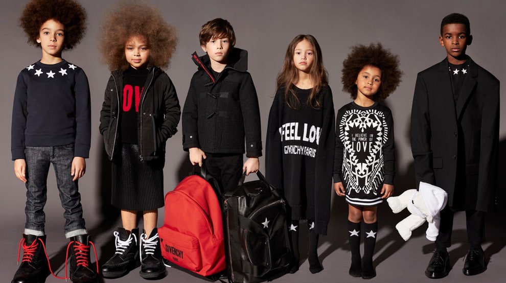 Givenchy запустили линию детской одежды