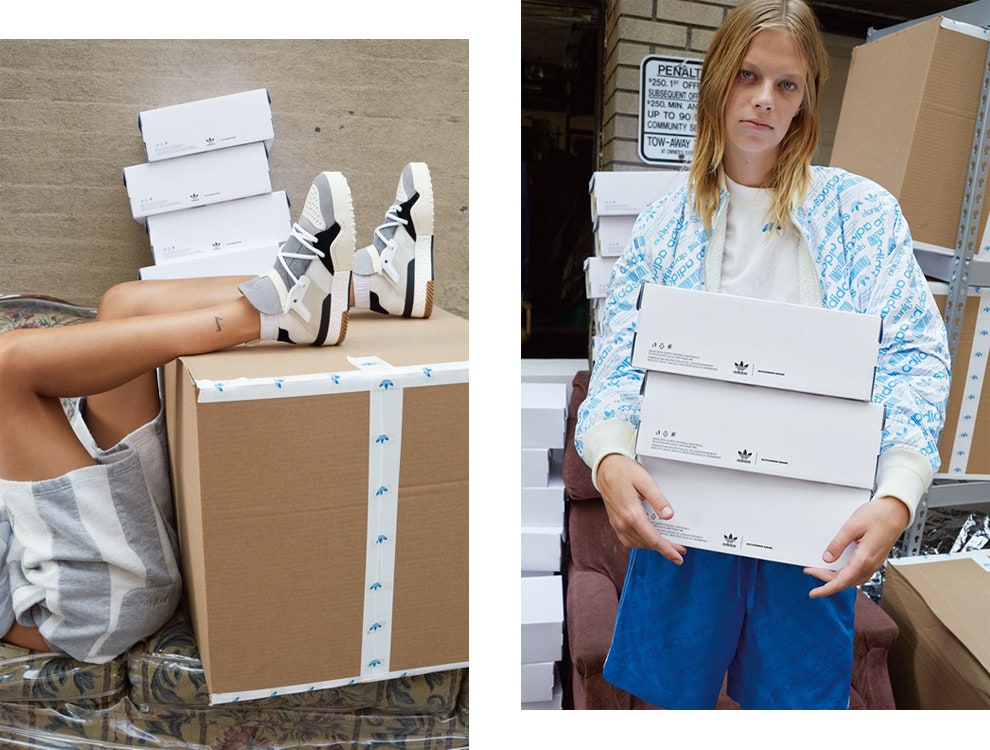 Коллекция Александра Вэнга и adidas Originals фото моделей | Vogue