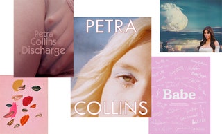 Книги Петры Коллинз Discharge 2014 Petra Collins 2017 Babe 2015.