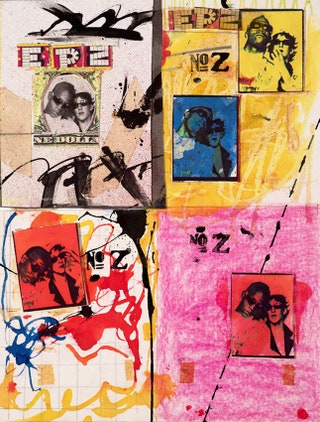 ЖанМишель Баския и Дженнифер Штайн «Антибейсбольные карточки» 1979.