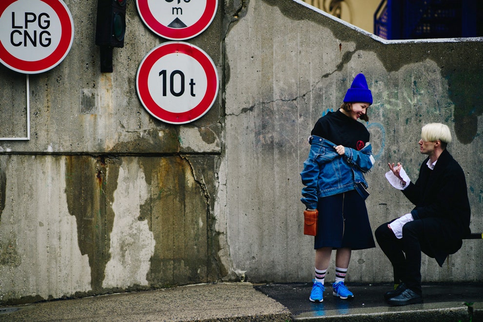 Неделя моды в Праге фото streetstyleобразов