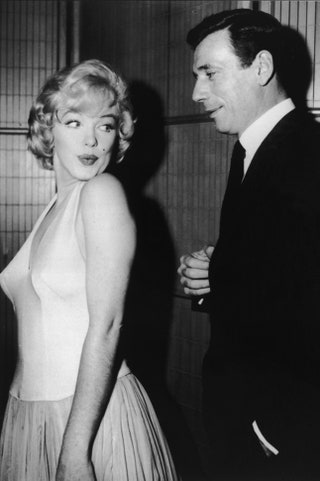 Мэрлин Монро и Ив Монтан 1960.