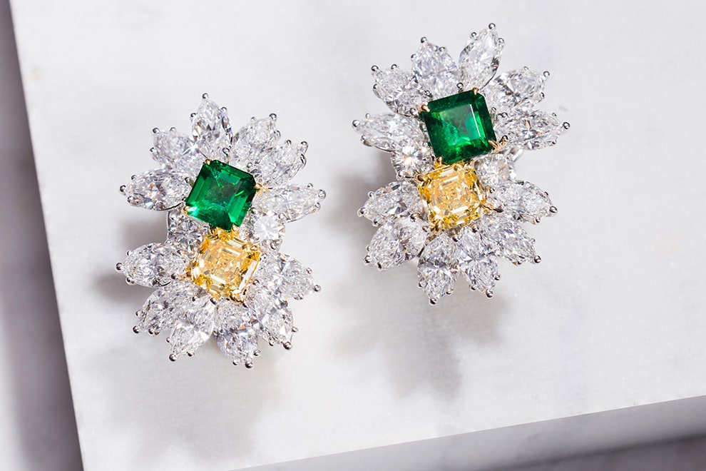 Mercury High Jewellery коллекция украшений из платины и золота с самоцветами | Vogue
