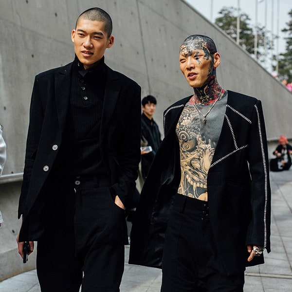 Streetstyle на Неделе моды в Сеуле