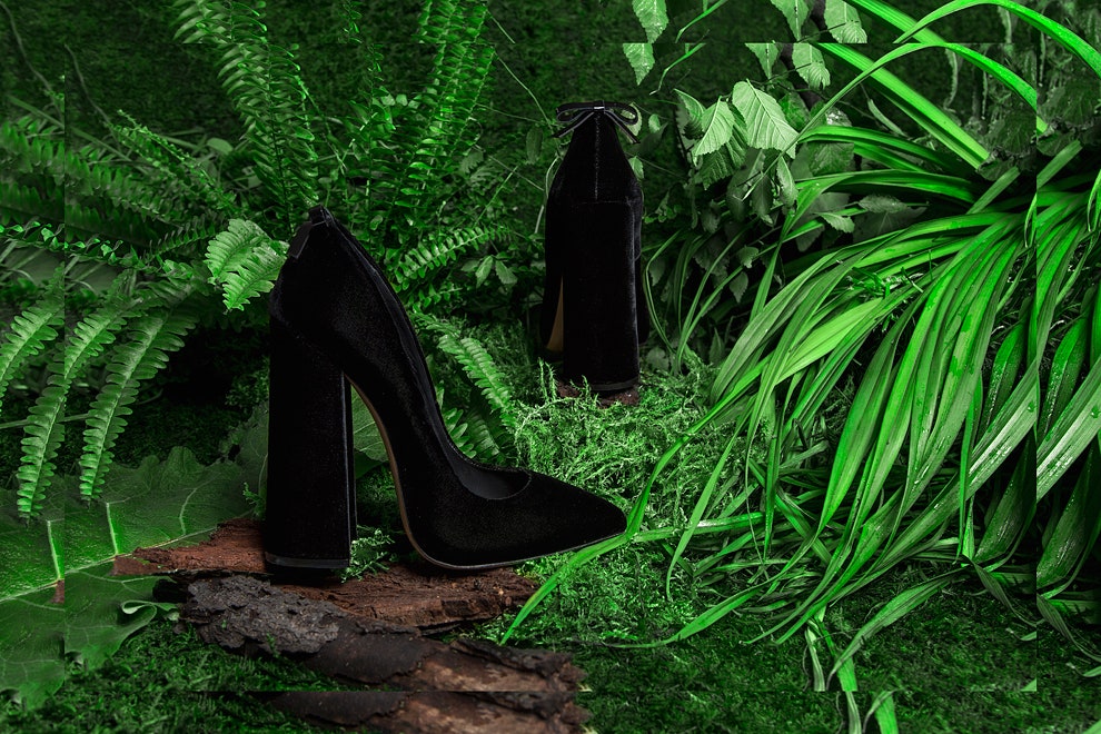 Aleksander Siradekian весенняя коллекция обуви и сумок вдохновленная тропическими бабочками | Vogue