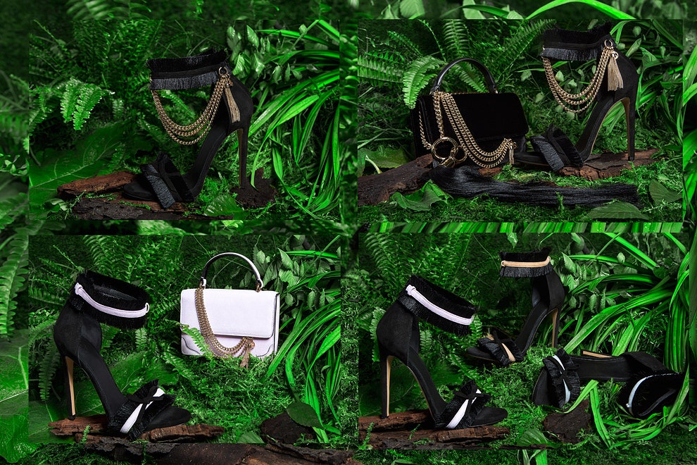 Aleksander Siradekian весенняя коллекция обуви и сумок вдохновленная тропическими бабочками | Vogue