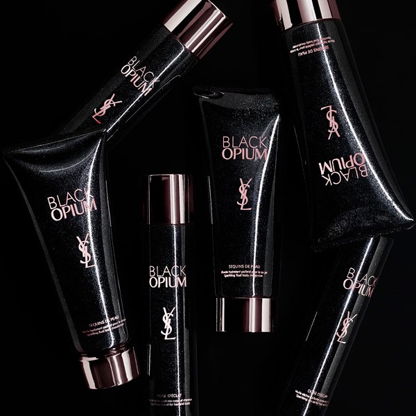 Кофейный YSL Black Opium для тела и волос