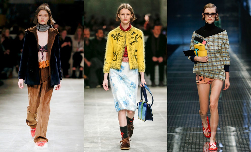 Показ Prada в Милане открыла российская модель Кристина Грикайте из агентства Avant | Vogue