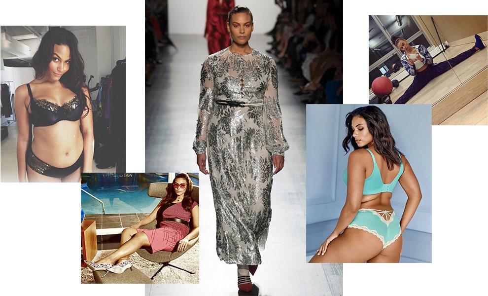Модели plussize на Неделе моды в НьюЙорке фото Эшли Грэм Кэндис Хаффин и Маркиты Принг | Vogue