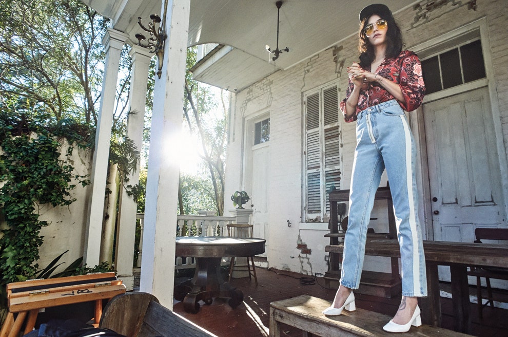 Лэнгли Фокс Хемингуэй в рекламной кампании Mango правнучка писателя в Новом Орлеане | Vogue