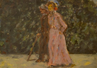 Ваграм Гайфеджян «Прогулка» 1920.