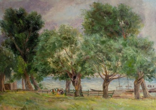 Габриэл Гюрджян «Деревья» 1936.