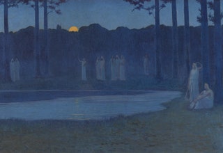 Альфонс Осбер «Песни ночи» 1896.
