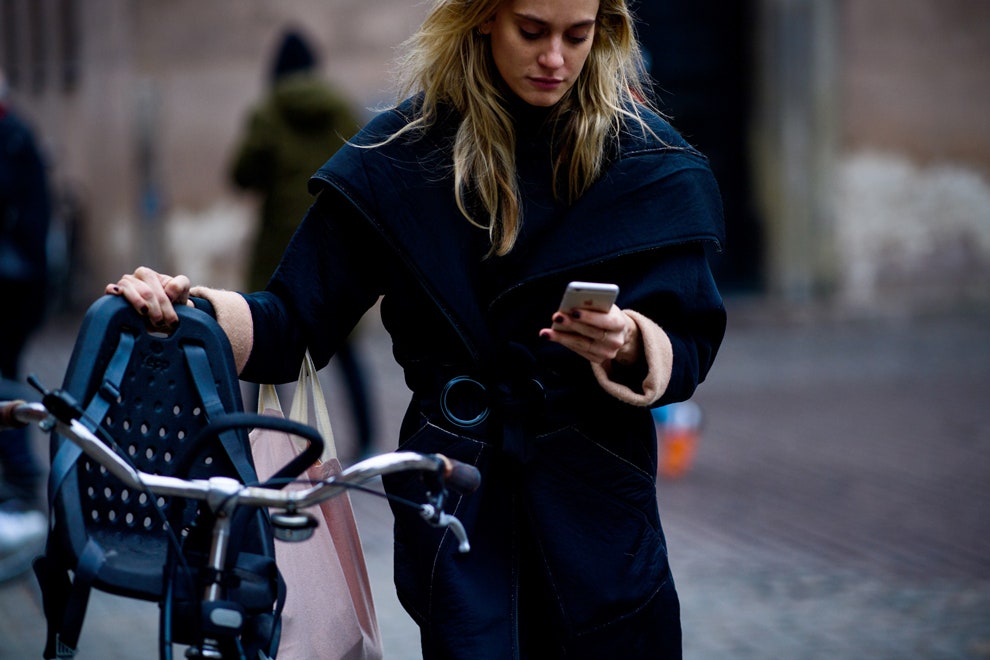 Стритстайл фото с Недели моды в Копенгагене стильные женские образы