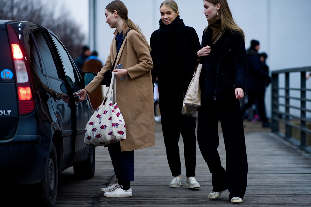 Стритстайл фото с Недели моды в Копенгагене стильные женские образы