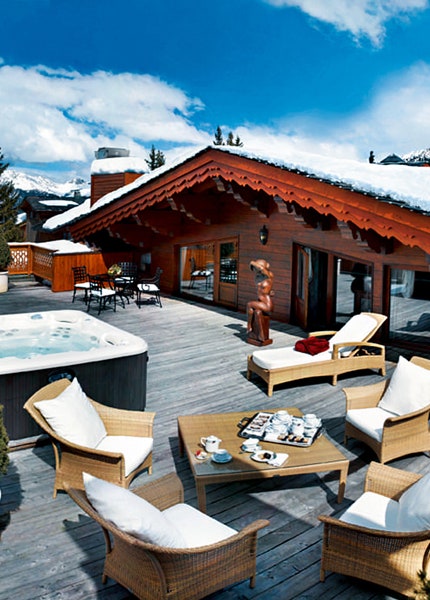 В отеле Les Airelles Courchevel спа La Mer йогаклуб тигр и блюда молекулярной кухни | Vogue