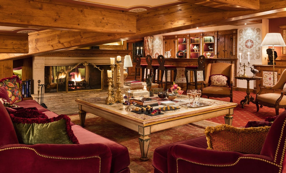 В отеле Les Airelles Courchevel спа La Mer йогаклуб тигр и блюда молекулярной кухни | Vogue