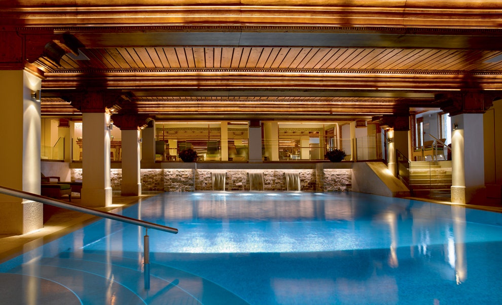 В отеле Les Airelles Courchevel спа La Mer йогаклуб тигр и блюда молекулярной кухни | Vogue