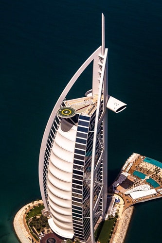 Отель Burj Al Arab с роскошной террасой в Эмиратах | Vogue