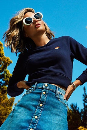 Миранда Керр с маркой Mother создали коллекцию джинсов в благотворительных целях | Vogue