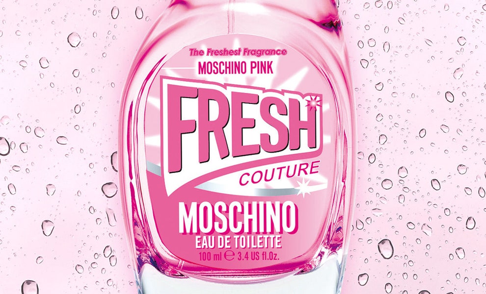 Moschino Pink Fresh Couture аромат с нотами кедра сочного граната и шлейфом ландыша | Vogue