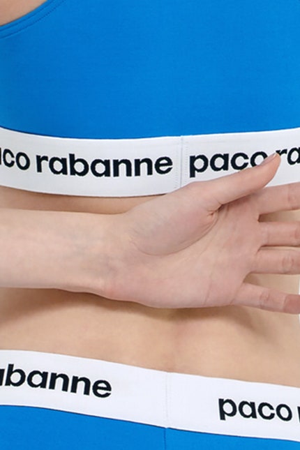 Спортивное белье Paco Rabanne линия Pacobodyligne для модниц любящих спорт | Vogue