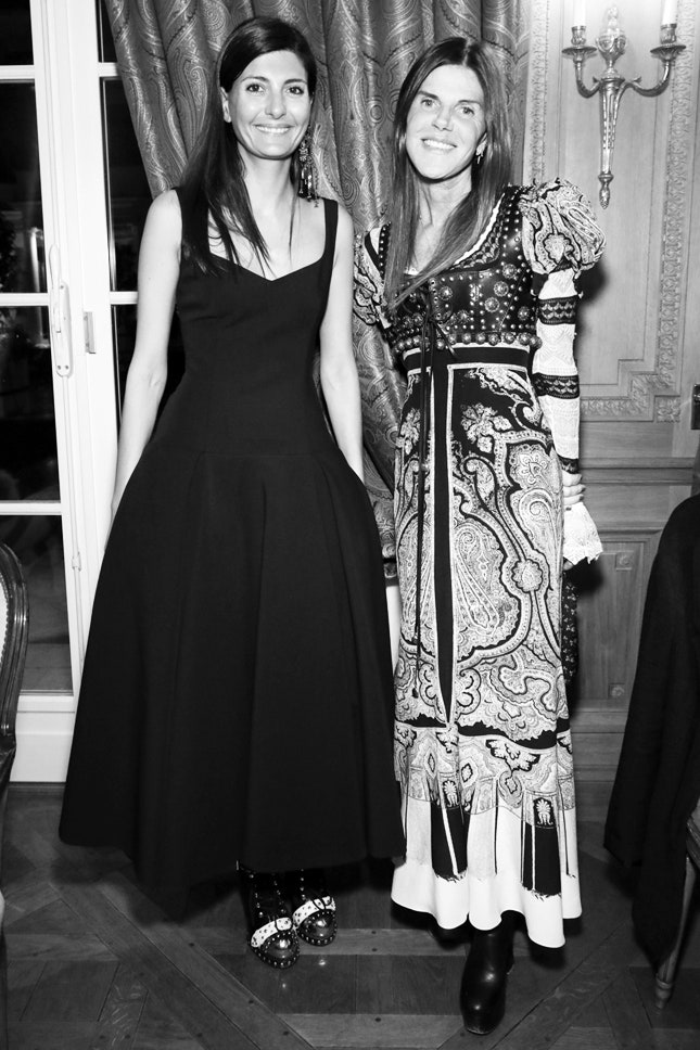 Вечер Vogue и Vanity Fair в Париже фото Джованны Баттальи Анны Делло Руссо и других гостей | Vogue