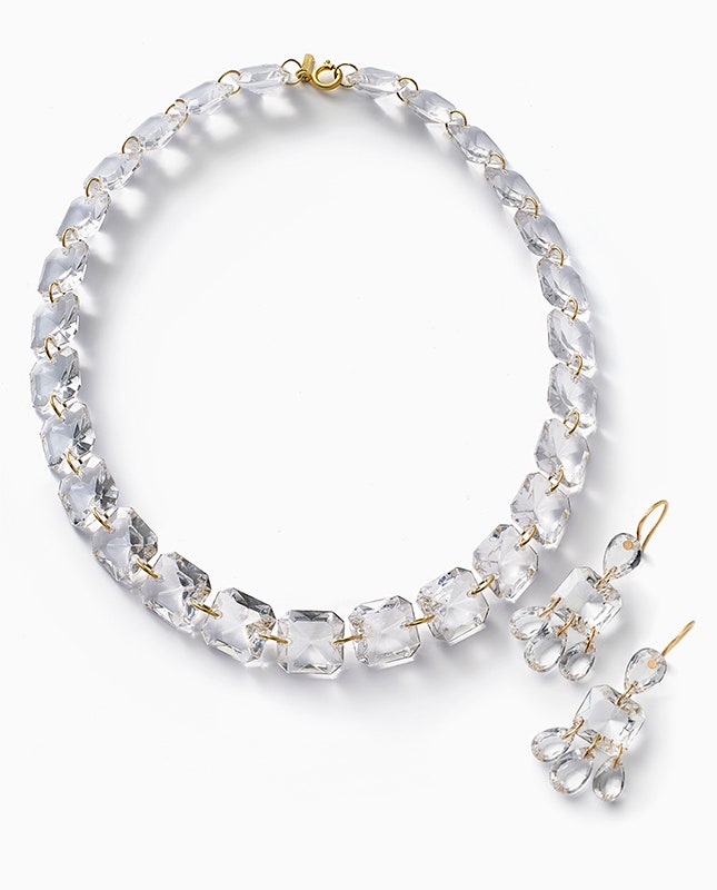 Украшения из хрусталя Baccarat коллекция от дизайнера МариЭлен де Тайак | Vogue