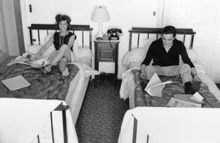 После помолвки в 1959 году Роми Шнайдер и Алена Делона называли «новобрачными Европы».