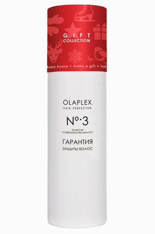 Подарочный тубус Olaplex с двумя флаконами эликсира «Совершенство волос» — 4080 рублей Authentica Club.