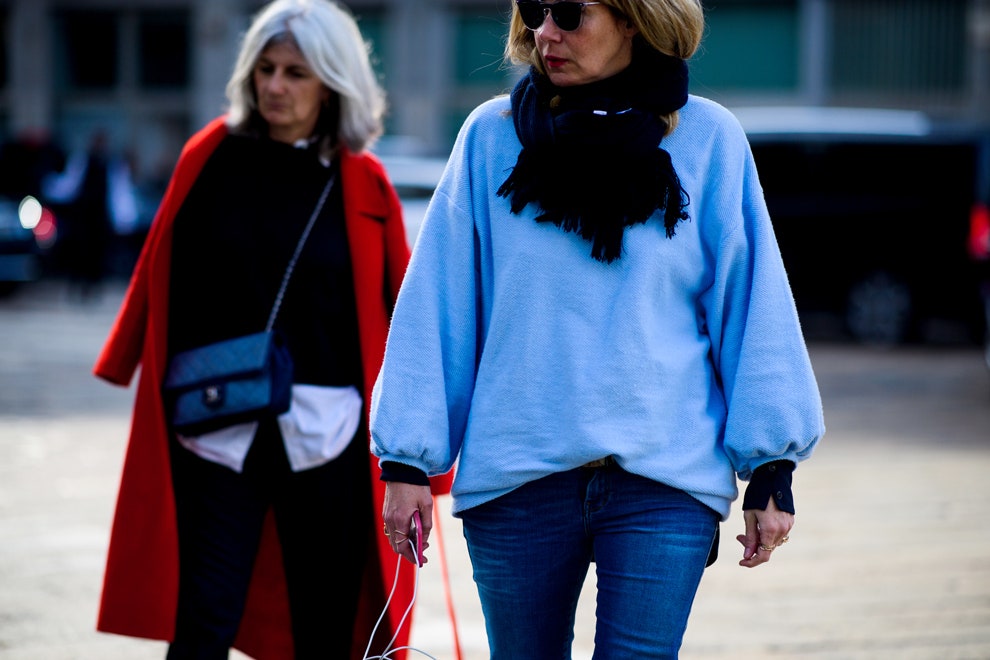 Неделя моды в Милане подборка streetstyleфото. Часть 3