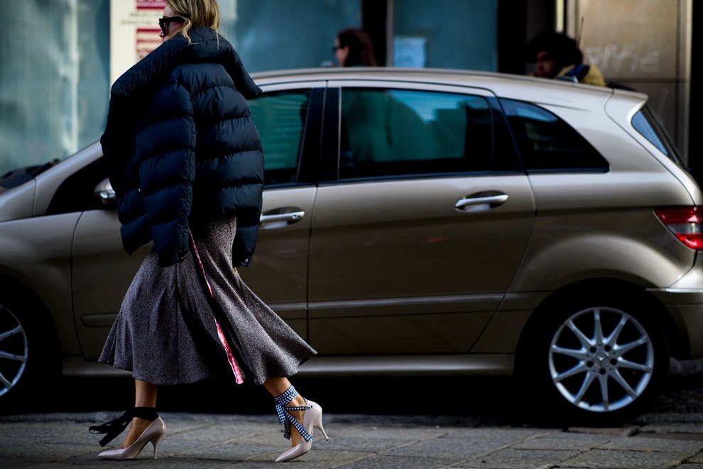Неделя моды в Милане подборка streetstyleфото. Часть 3