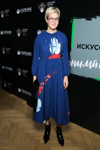 Ксения Чилингарова в Vetements.