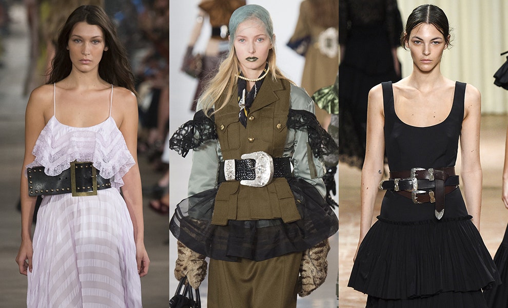 Броские ремни как Maison Margiela на Рианне модные крупные аксессуары | Vogue