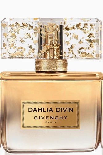Dahlia Divin Le Nectar de Parfum аромат посвященный мимозе во флаконе с золотой амальгамой | Vogue