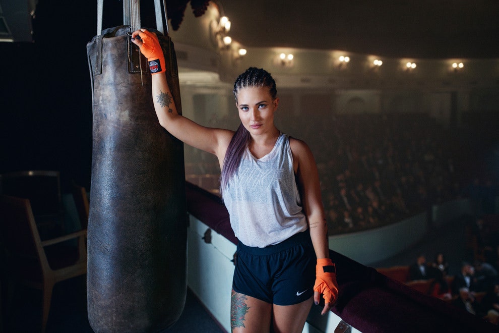 Настя Янькова фото и интервью с чемпионкой России по тайскому боксу | Vogue