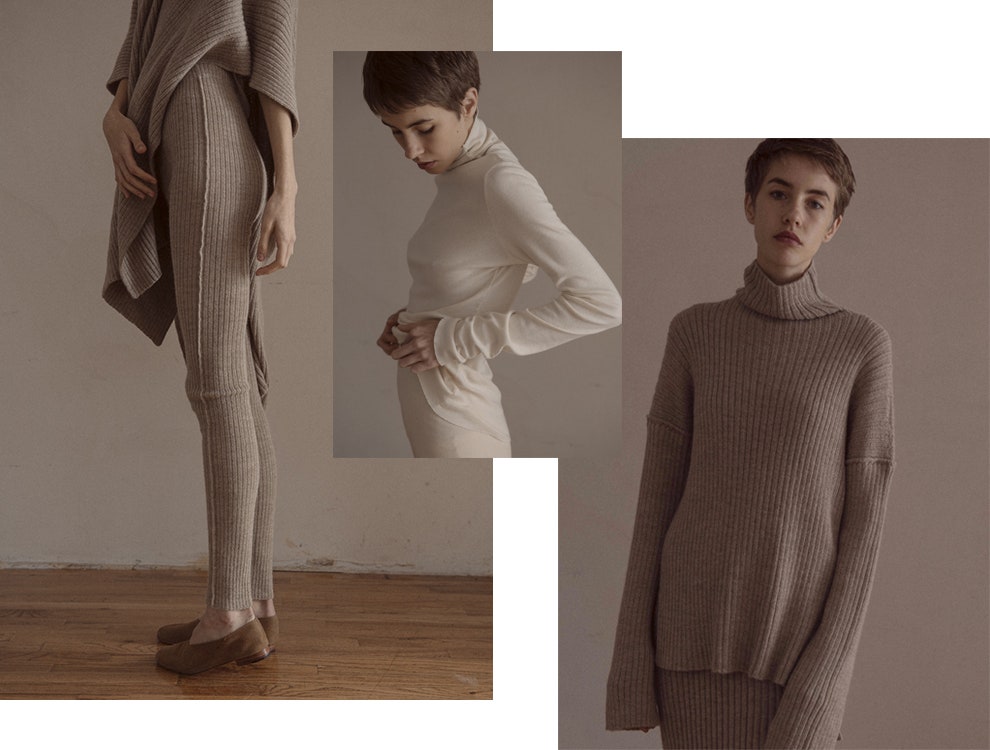 Lauren Manoogian модные трикотажные вещи и фуфайки из хлопка от бруклинской марки | Vogue