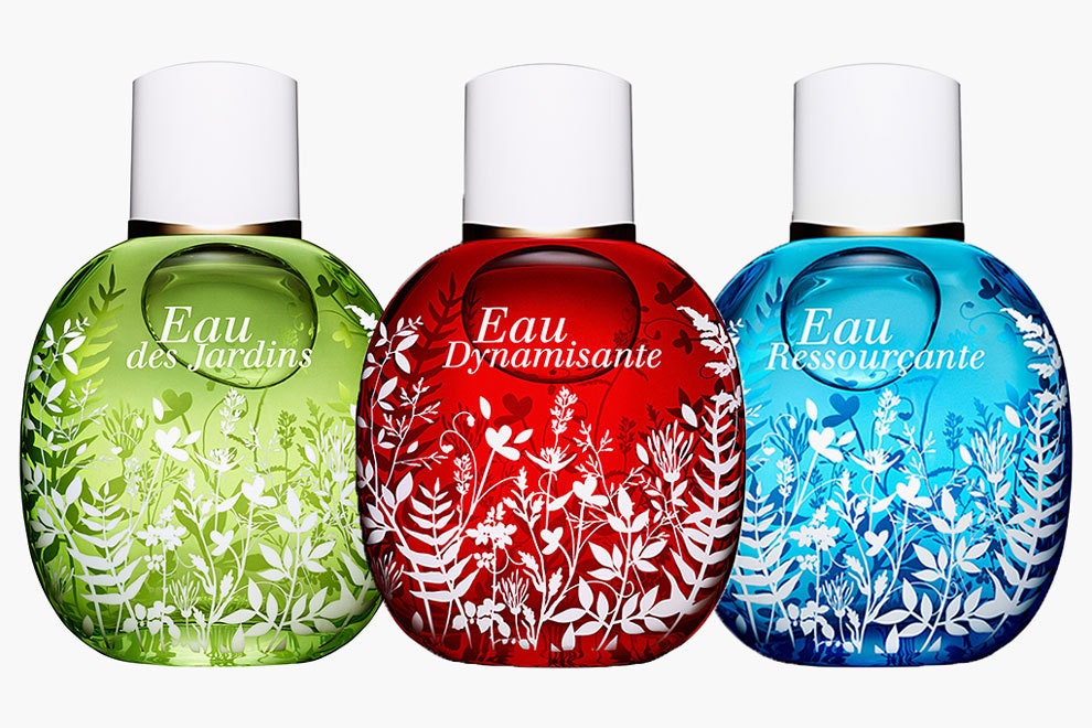 Clarins аромат и уход для тела Eau Ressourçante Eau Dynamisante Eau des Jardins | Vogue