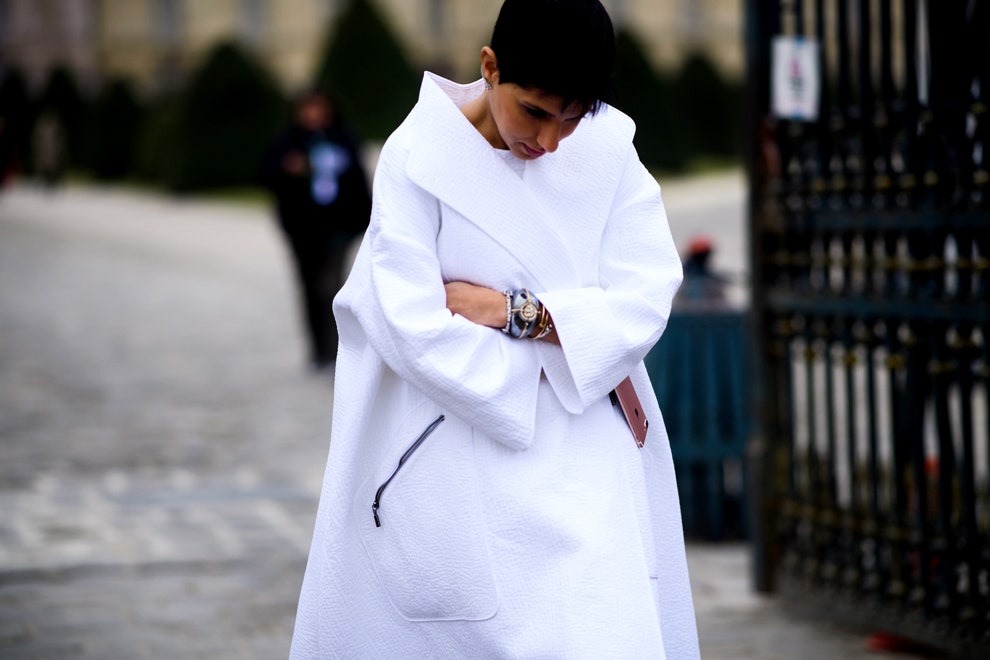 Стритстайлфото с Недели Высокой моды в Париже гости кутюрных показов | Vogue