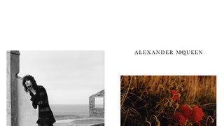 Красивая реклама фото из кампаний Marni Valentino Alexander McQueen
