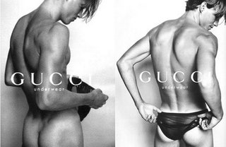 Рекламная кампания Gucci весналето 1997.