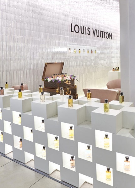 Луи Виттон в ЦУМе открывает парфюмерный корнер чтобы представить линию ароматов Les Parfums