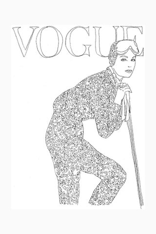 Vogue Coloring Book By Iain R. Webb 12 urbanoutfitters.com.
