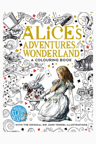 Alices Adventures in Wonderland coloring book 1 240  рублей bookshop.garagemca.org.