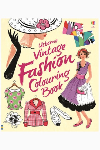 Vintage fashion colouring book 6 usborne.com.