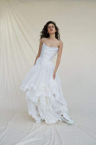 Delicate Drape Dress.